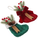 10 Pieces Christmas Stocking Decorations with Sweets